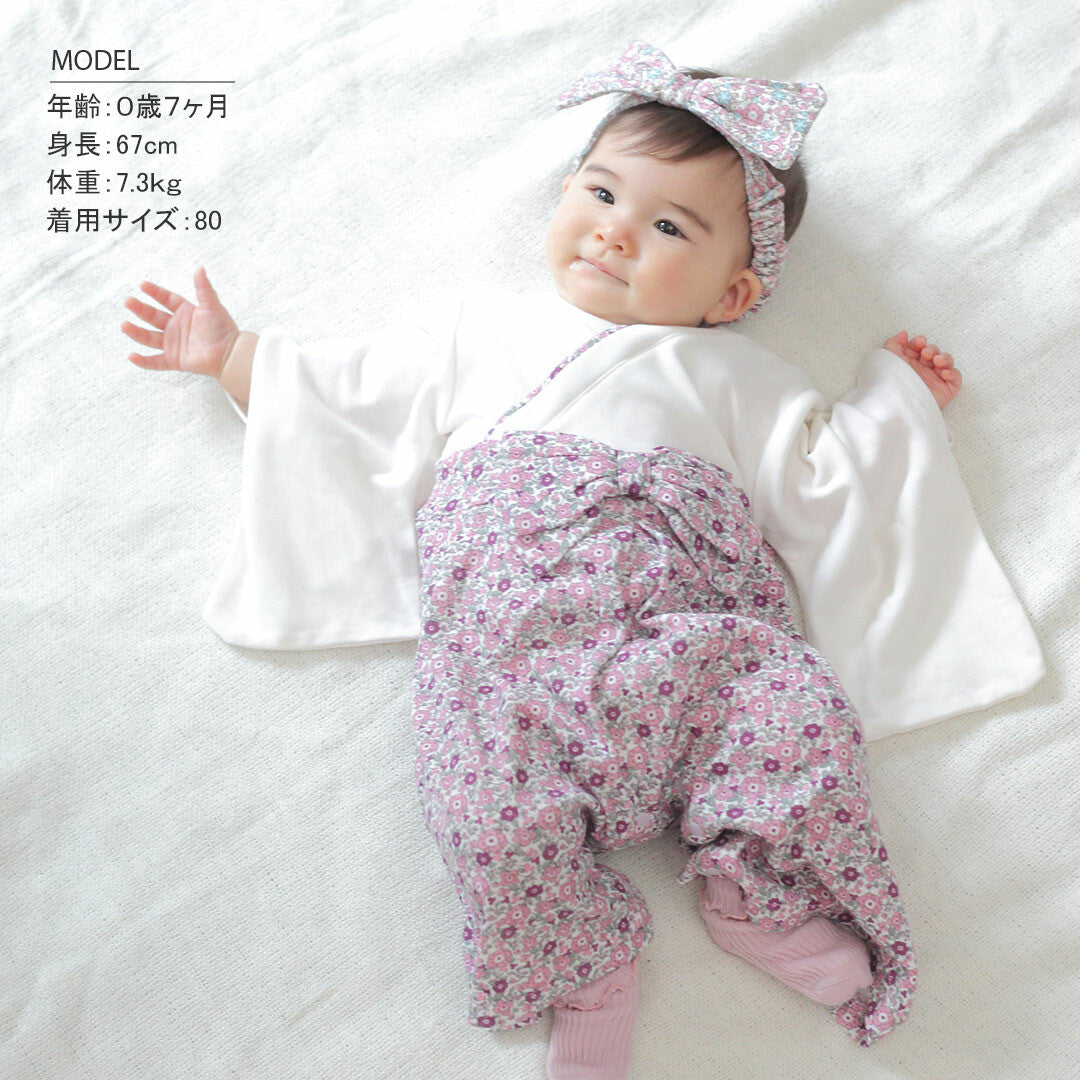 Direct from Japan | AENAK Purple floral kimono jumpsuit