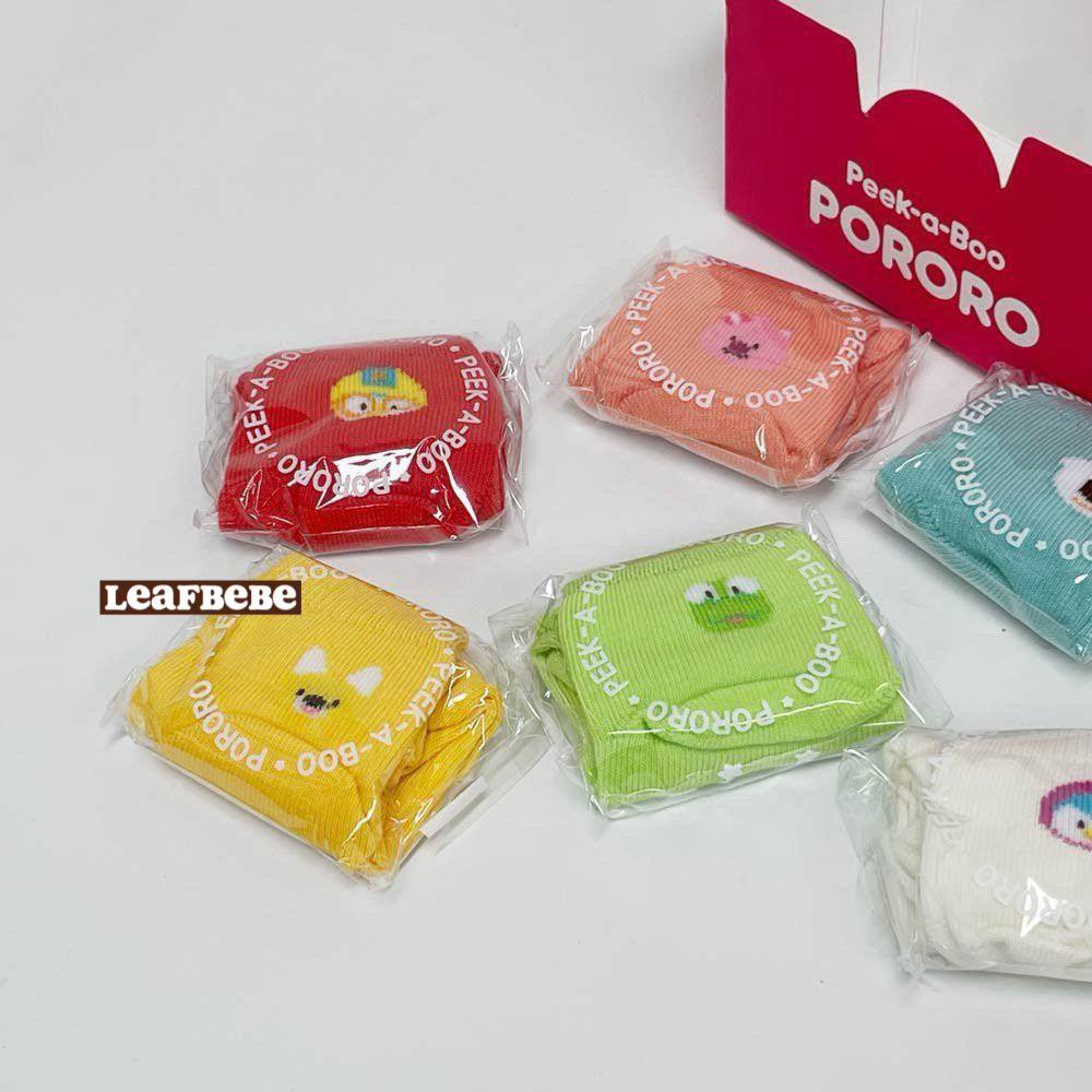Made in Korea|PEEK-A-BOO children's socks (1 SET 6 pairs)