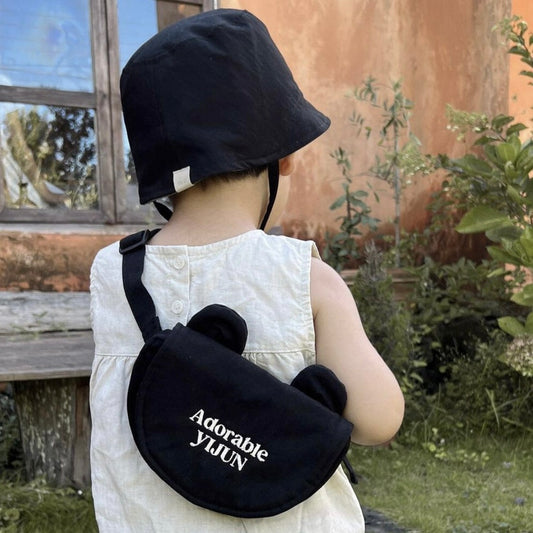 Made in Korea | Customized Embroidered Lettering Flap Slant Bag