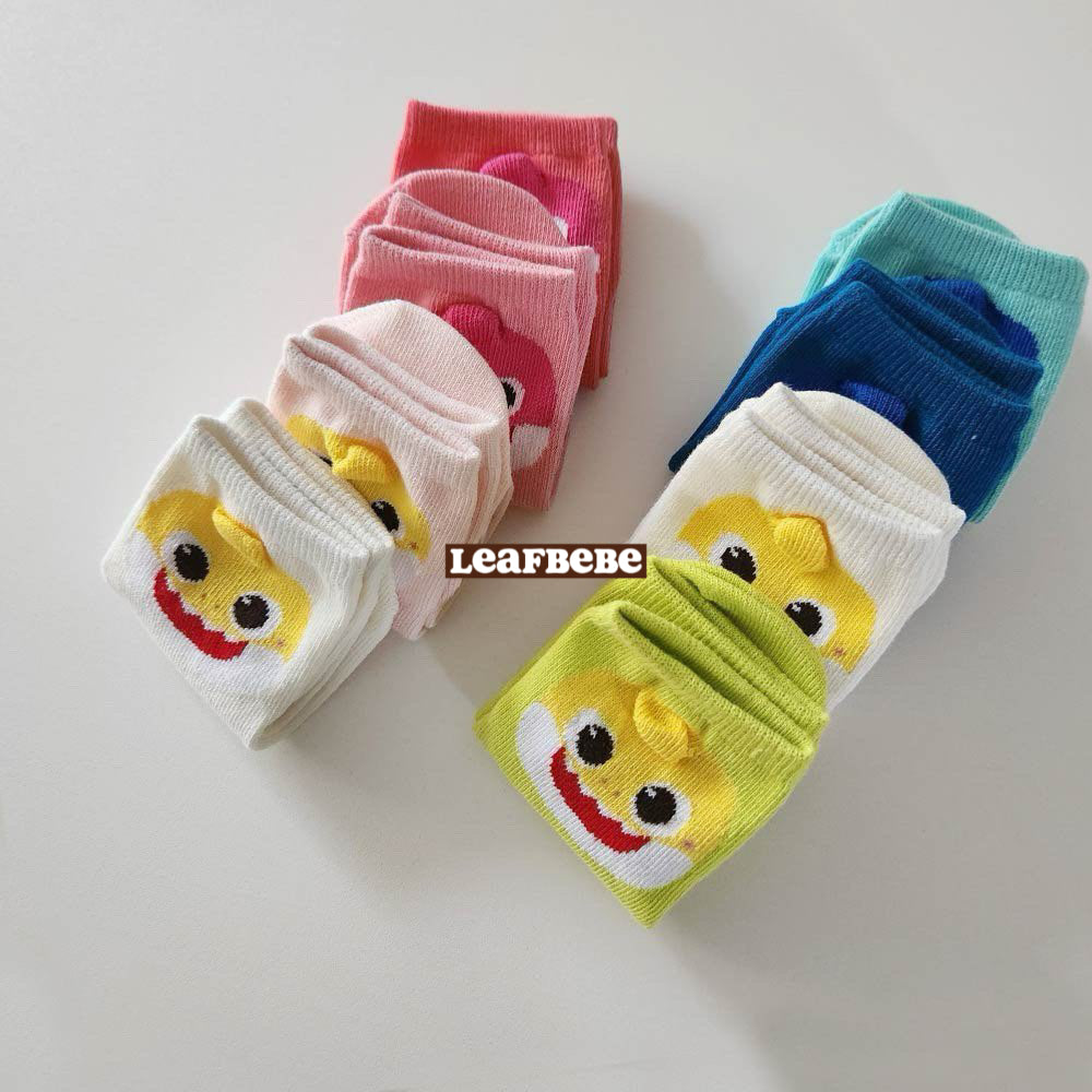 韓國製|BABY SHARK小童襪仔(1 SET 4對)