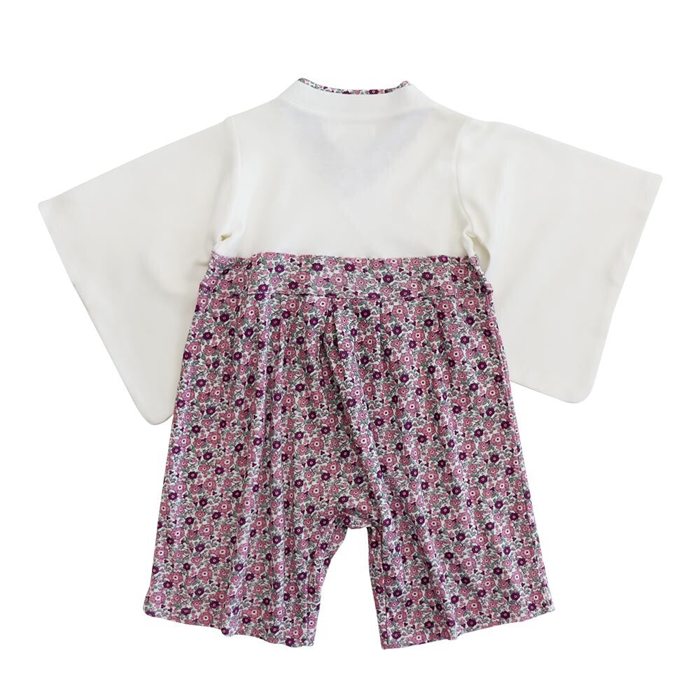 Direct from Japan | AENAK Purple floral kimono jumpsuit