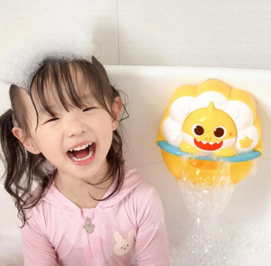 韓國直送|BABY SHARK 音樂沖涼泡泡機