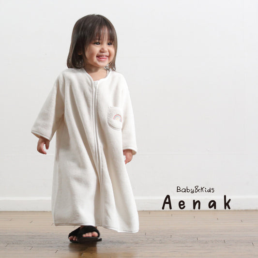 Directly shipped from Japan | AENAK soft rainbow long-sleeved pajamas