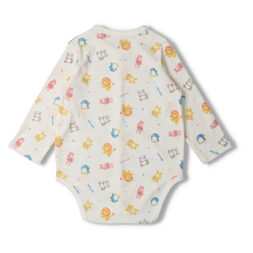 Made in Japan | Marudaka baby cute animal cotton long-sleeved underwear
