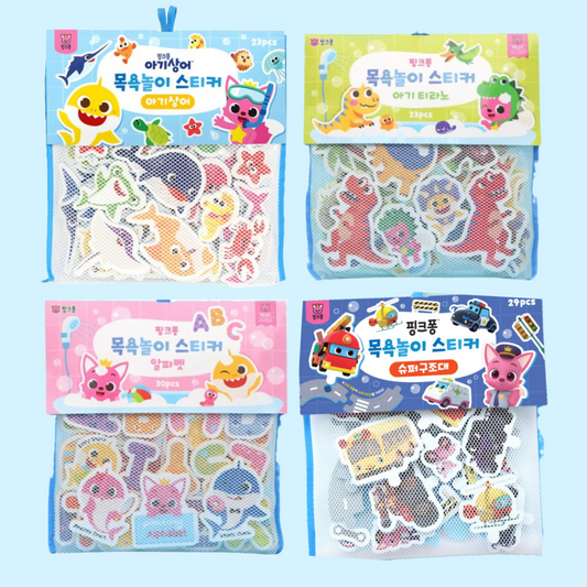 Direct delivery from Korea|BABY SHARK shower stickers