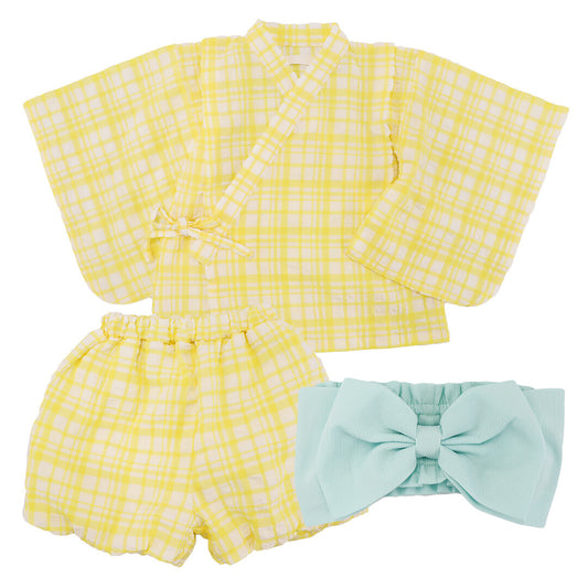 日本直送 | AENAK 格紋浴衣套裝