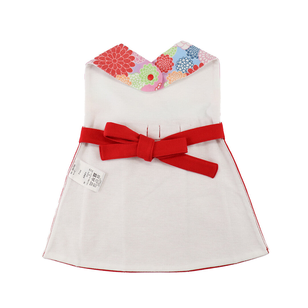 Direct from Japan | AENAK colorful chrysanthemum pattern kimono bib