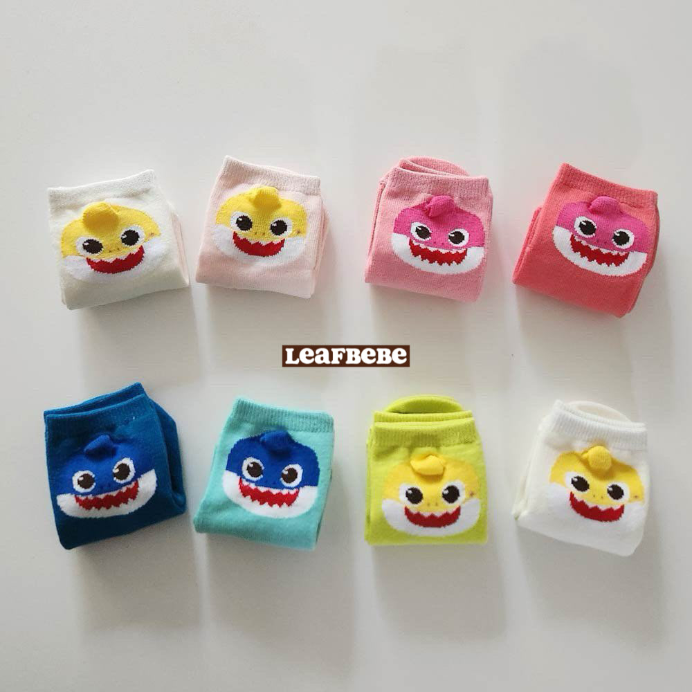 韓國製|BABY SHARK小童襪仔(1 SET 4對)