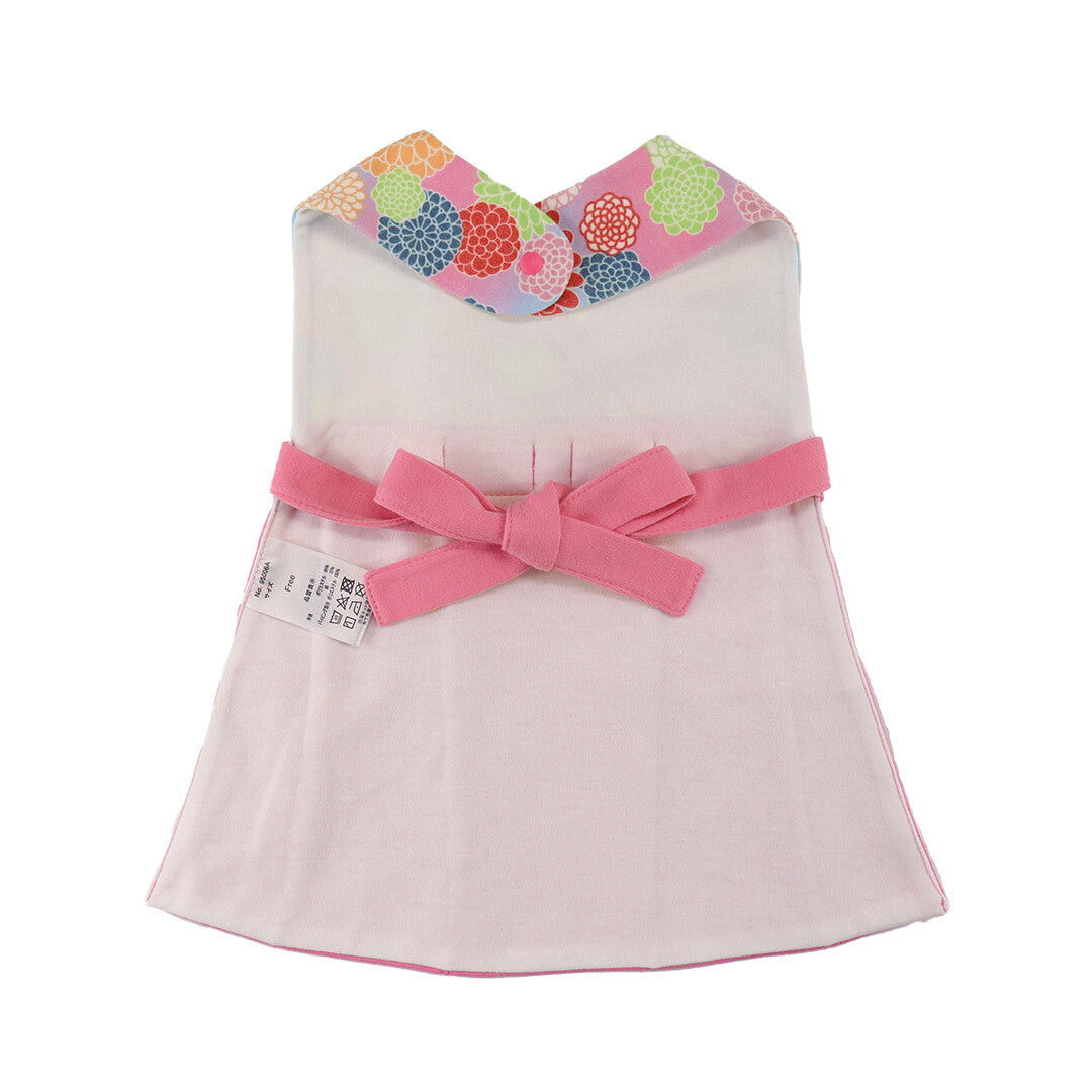 Direct from Japan | AENAK colorful chrysanthemum pattern kimono bib