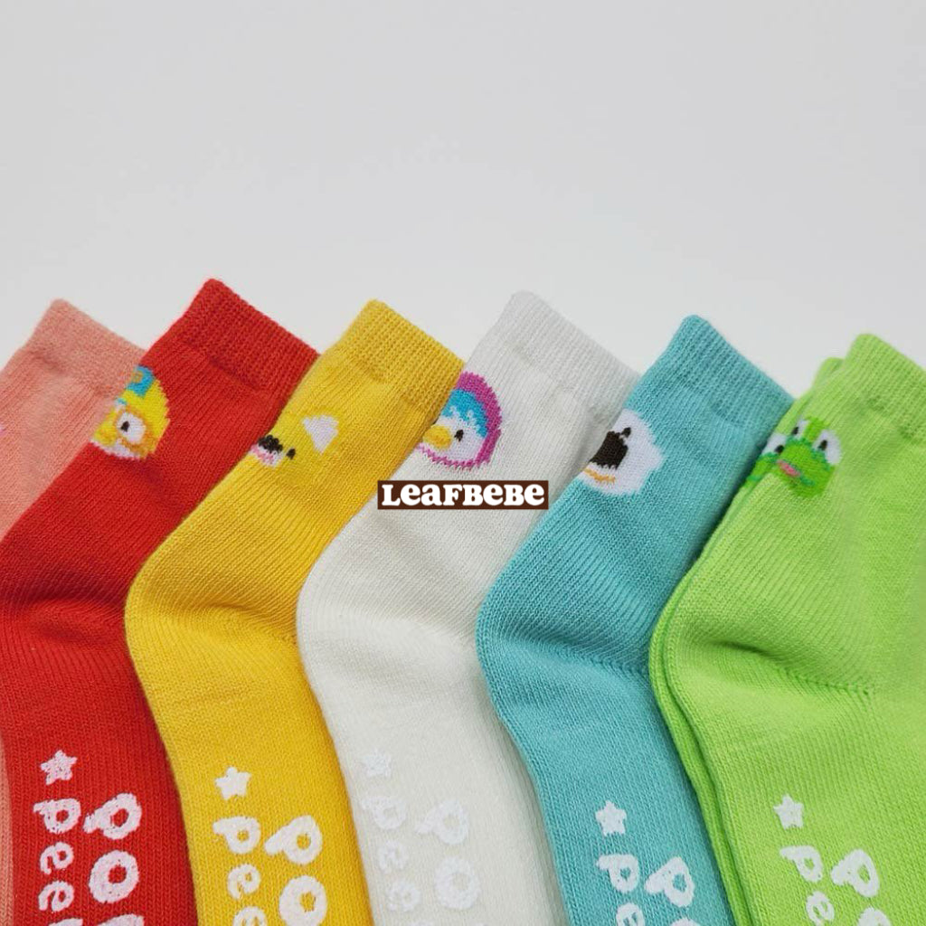 Made in Korea|PEEK-A-BOO children's socks (1 SET 6 pairs)