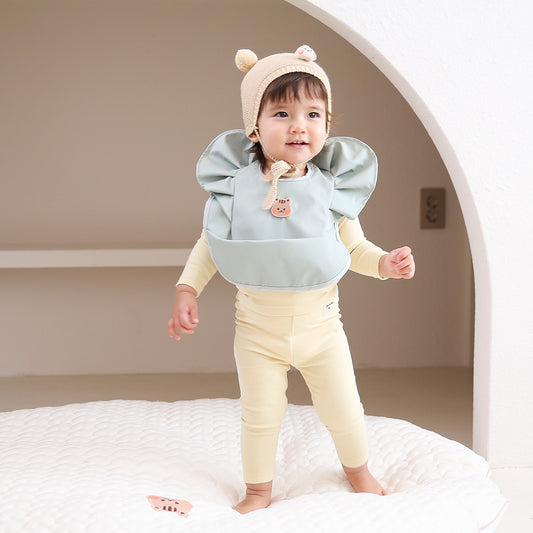 DOT TO DOT Cute Childhood Series-Waterproof and Anti-fouling Baby Food Bib