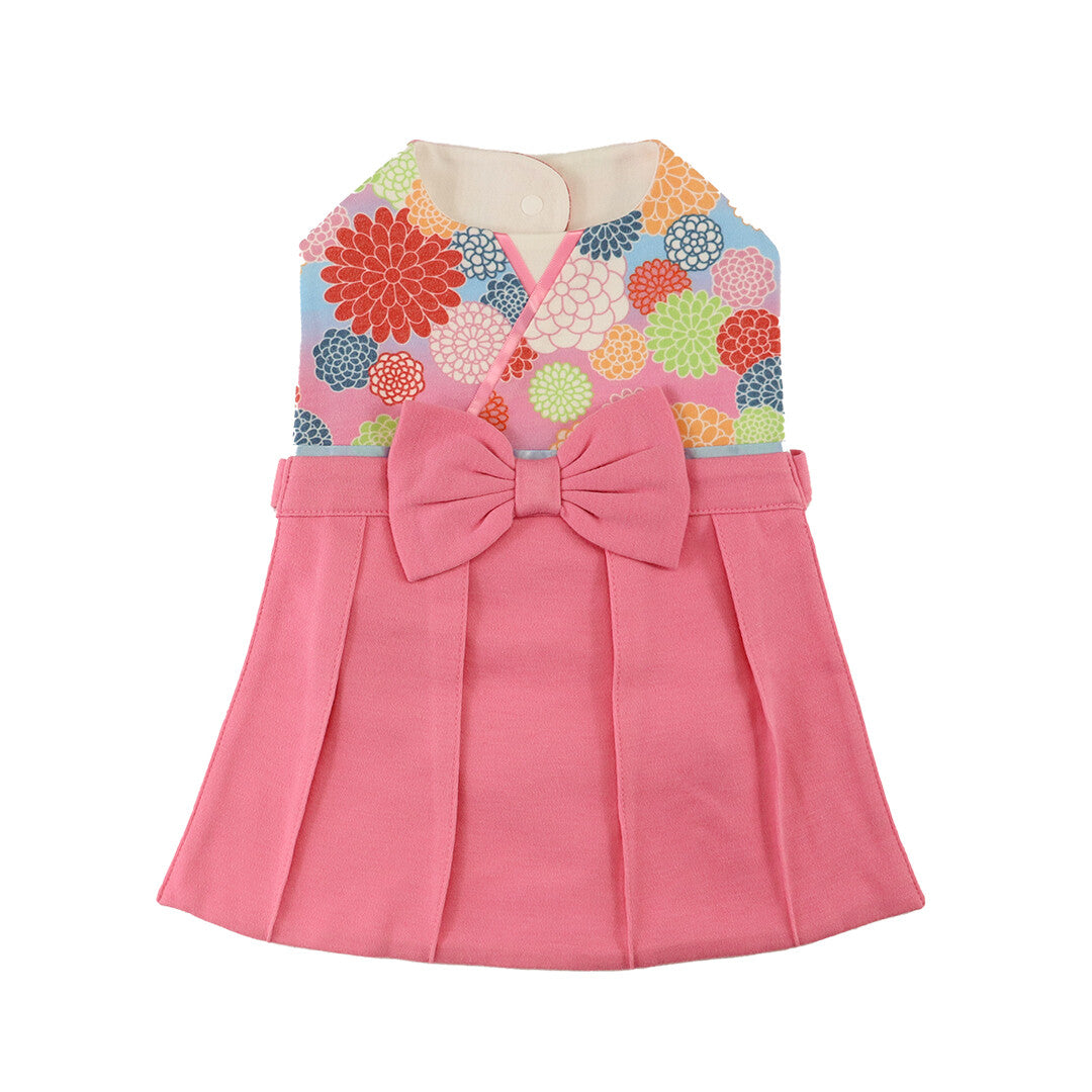 Direct from Japan | AENAK colorful chrysanthemum pattern kimono bib