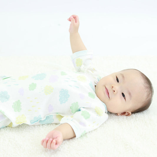 Made in Japan | AENAK newborn baby cotton cloud jumpsuit