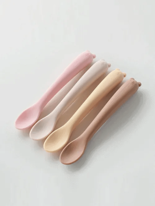 Made in Korea | Baby Bear Feeding Spoon 2-Piece Set with Box