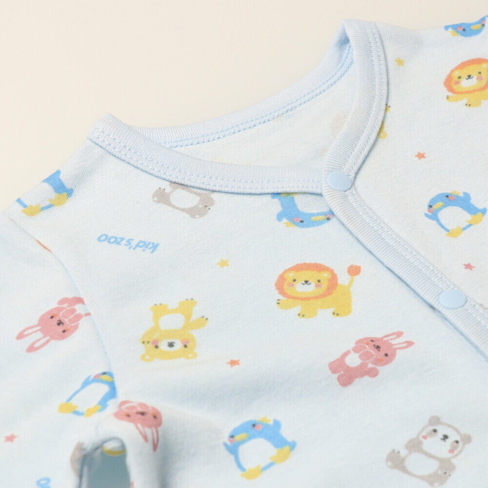 Made in Japan | Marudaka baby cute animal cotton long-sleeved underwear