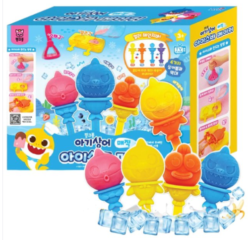 Directly from Korea|BABY SHARK Popsicle Mold
