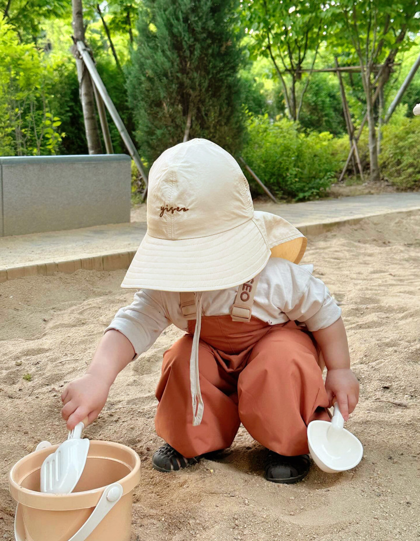 Made in Korea | Customized embroidered sun protection breathable hat