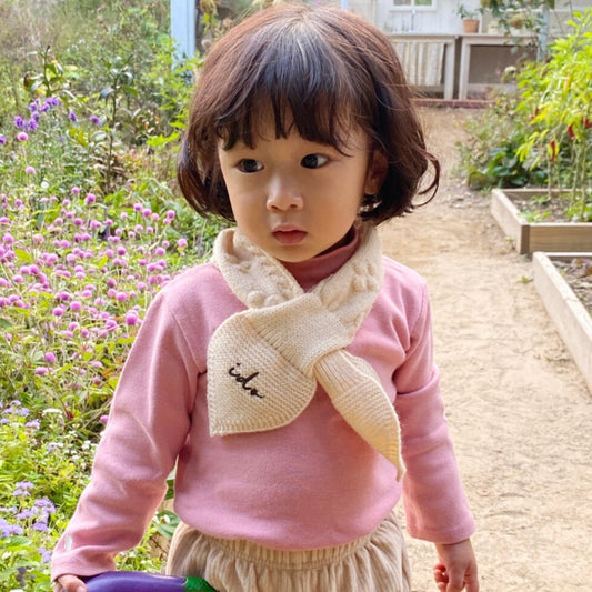 韓國製|客制化刺繡刻字環形頸巾