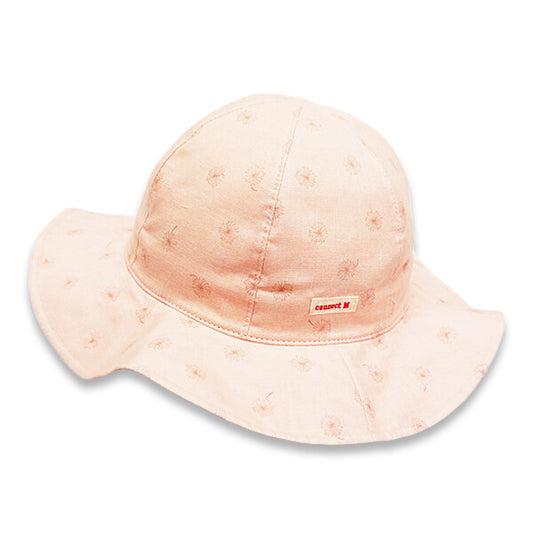 日本製 | 木棉花防UV雙層紗布彎邊漁夫帽