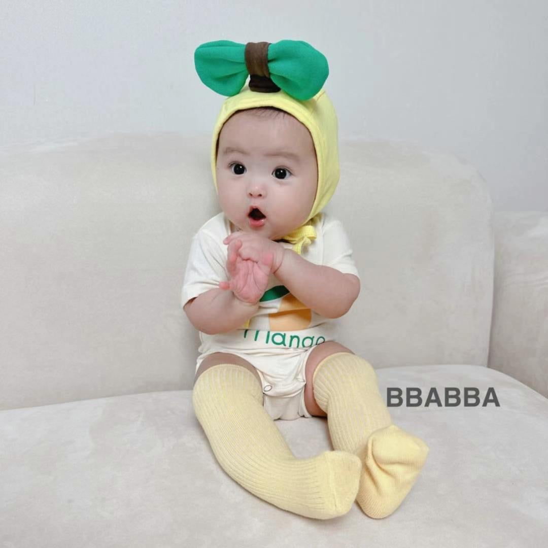 Made in Korea | Fruity bun with leaf strap hat | [KS26][048]