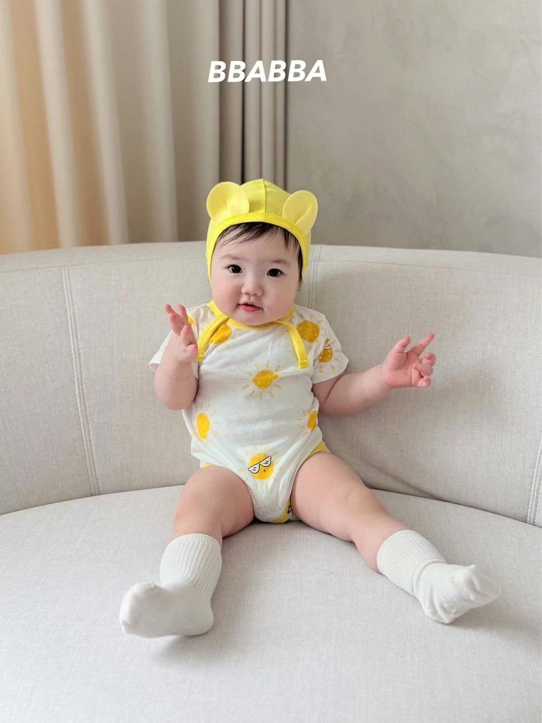 Made in Korea | Cute patterned buttocks with bear ears and hood | [KS26][047]