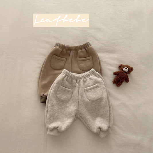 Made in Korea | Colorblock pocket cotton pants (BB/kid) | [KS17][045]