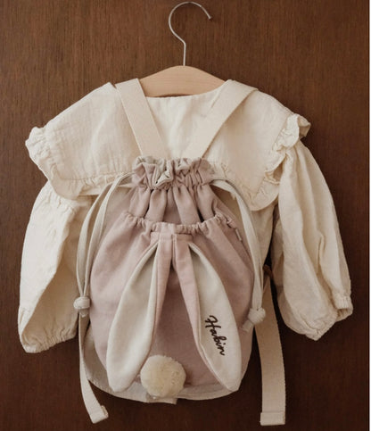 韓國製｜客制化刺繡刻字束口背包