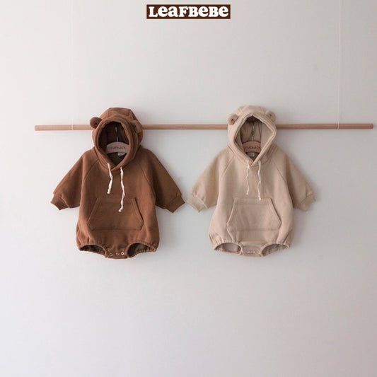 Made in Korea | Solid Color Patch Bear Ear Cover | [KS01][083]