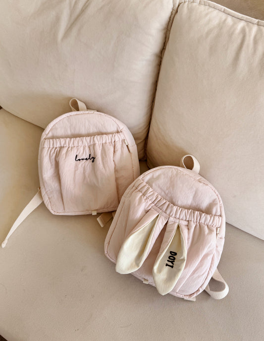 韓國製｜客制化刺繡刻字拉鍊背包