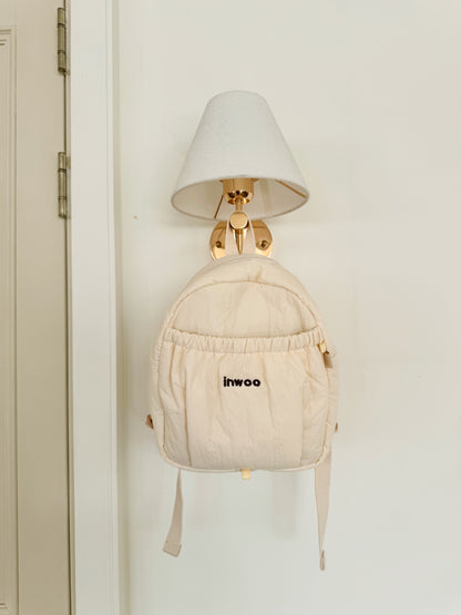 韓國製｜客制化刺繡刻字拉鍊背包