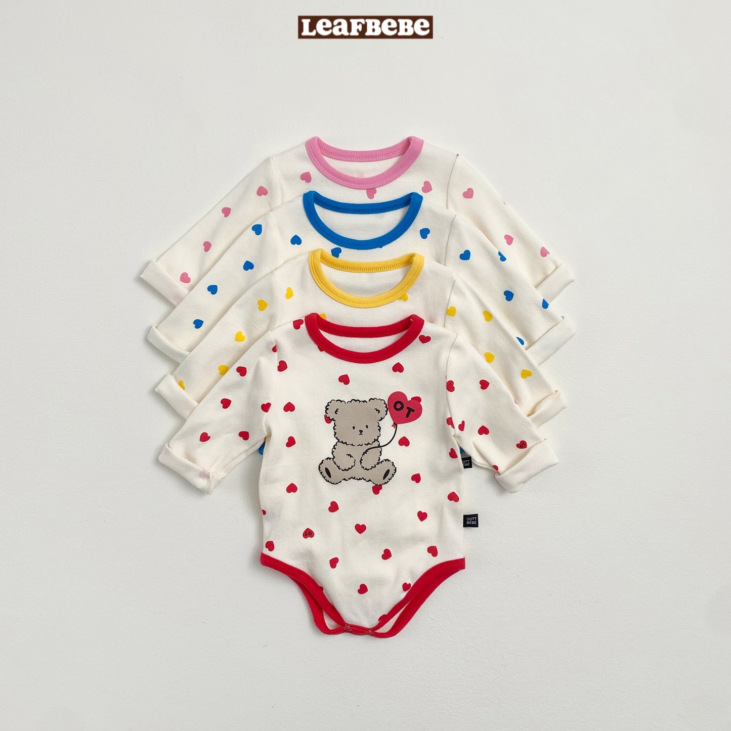 Made in Korea | Xinxin Balloon Bear Fart Jumpsuit | [KS02][001]