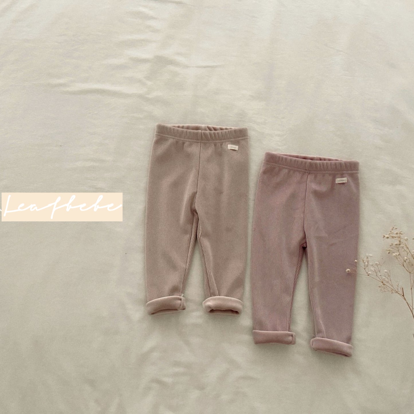 Made in Korea | Corduroy leggings (kid) | [KS17][037]