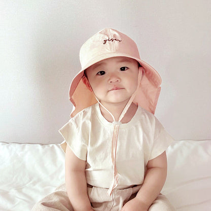 Made in Korea | Customized embroidered sun protection breathable hat