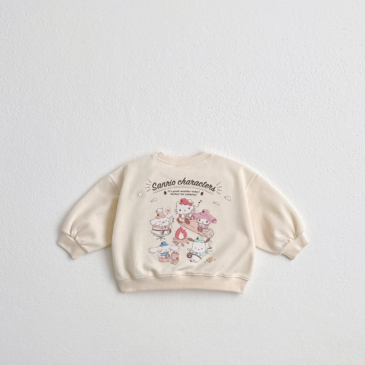 Made in Korea｜SANRIO Campfire Party Sweatshirt｜[KS10][005]