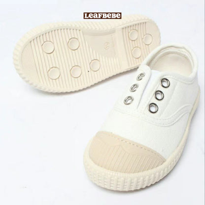 Made in Korea | Daily style solid color lazy canvas shoes | [KS13][028]