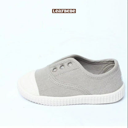 Made in Korea | Daily style solid color lazy canvas shoes | [KS13][028]