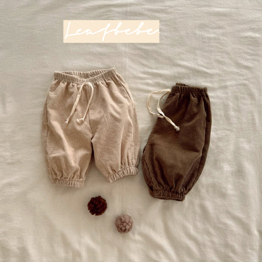 Made in Korea | Corduroy bubble pants (BB/kid) | [KS17][046]