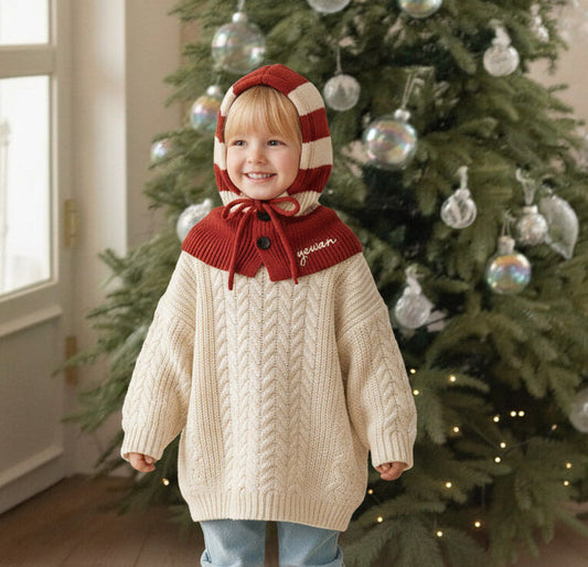 韓國製｜客制化刺繡刻字拼色頭套