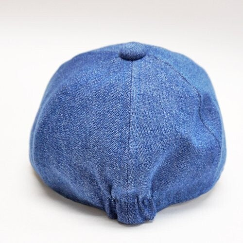 日本製 | 熊貓刺繡防UV牛仔布鴨舌帽