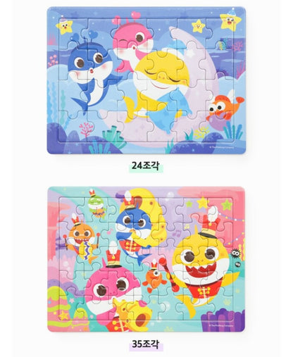 Direct shipping from Korea｜BABY SHARK puzzle set with handbag