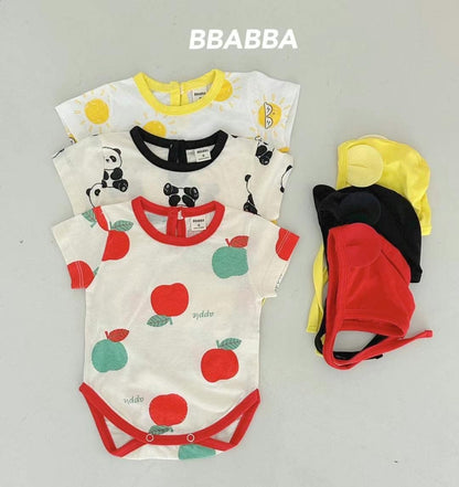Made in Korea | Cute patterned buttocks with bear ears and hood | [KS26][047]