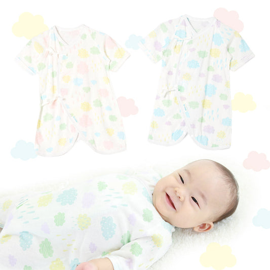 Made in Japan | AENAK newborn baby cotton cloud jumpsuit