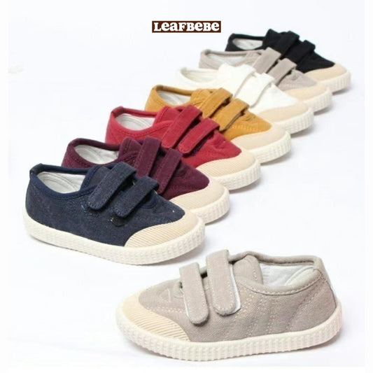 Made in Korea | Daily style solid color sticky canvas shoes | [KS13][027]