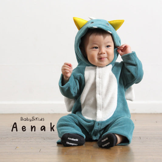 Direct shipping from Japan | AENAK baby dinosaur jumpsuit