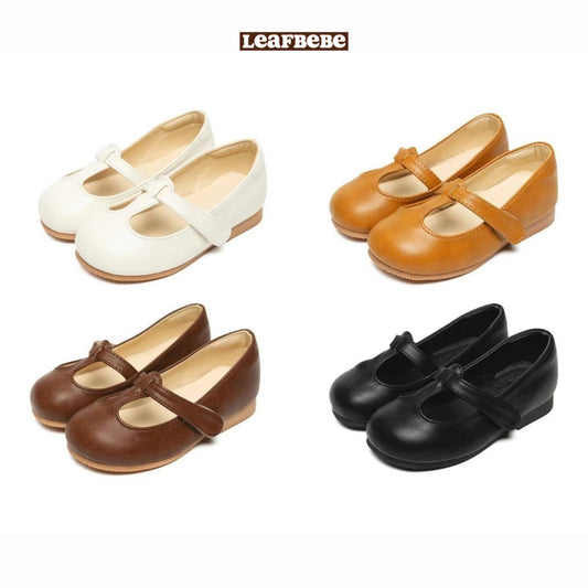 Made in Korea | British style T-shaped leather shoes | [KS13][016]